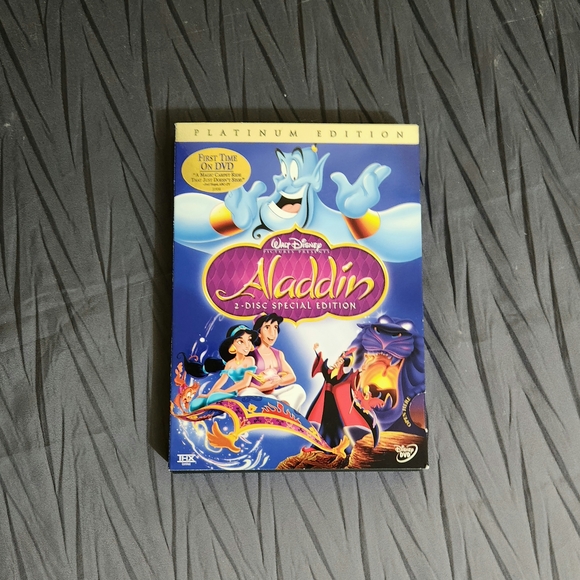 Disney Other - Disney Aladdin Platinum Edition DVD